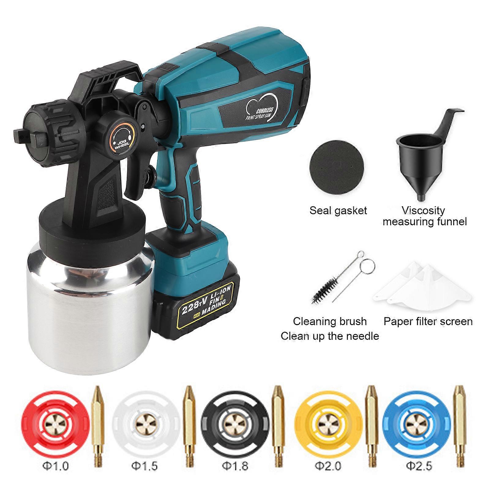 Electric Spray Gun Lithium Battery Sprayer Hand Spraying Tool