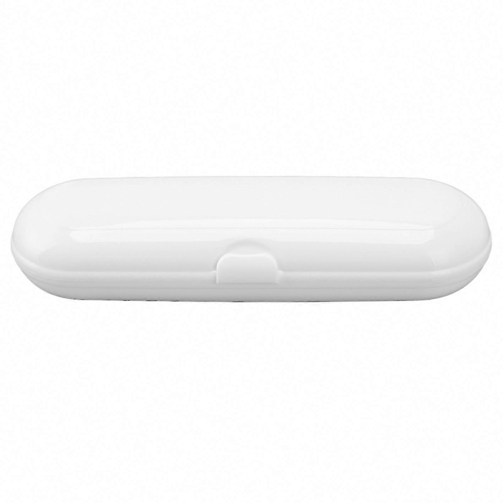 Travel-Friendly Electric Toothbrush Case - Spacious Food-Grade Plastic Storage Solution