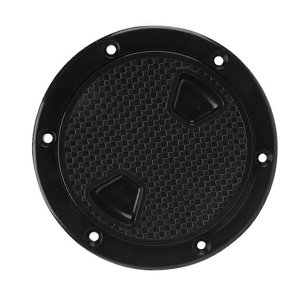 Marine Hatch Cover Round Boat Accessory .6X14.6X3.2CM Vertical Installation 1Set