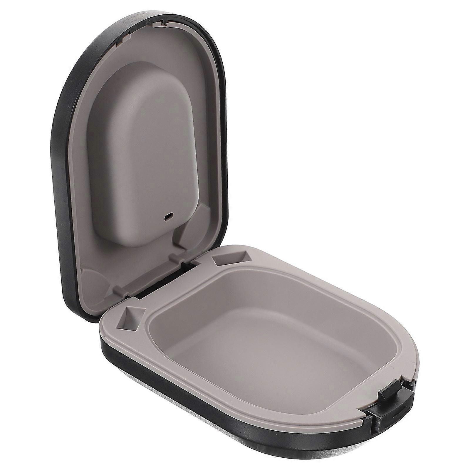 Earplug Plastic Case Hearing Aid Protection Box Travel Rectangular Shape Drying 1Pack