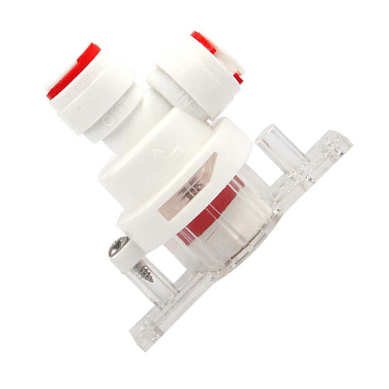Quick connection fittings and leakage circuit breakers, leakage protectors, shutoff valves, leak detectors, water filter parts