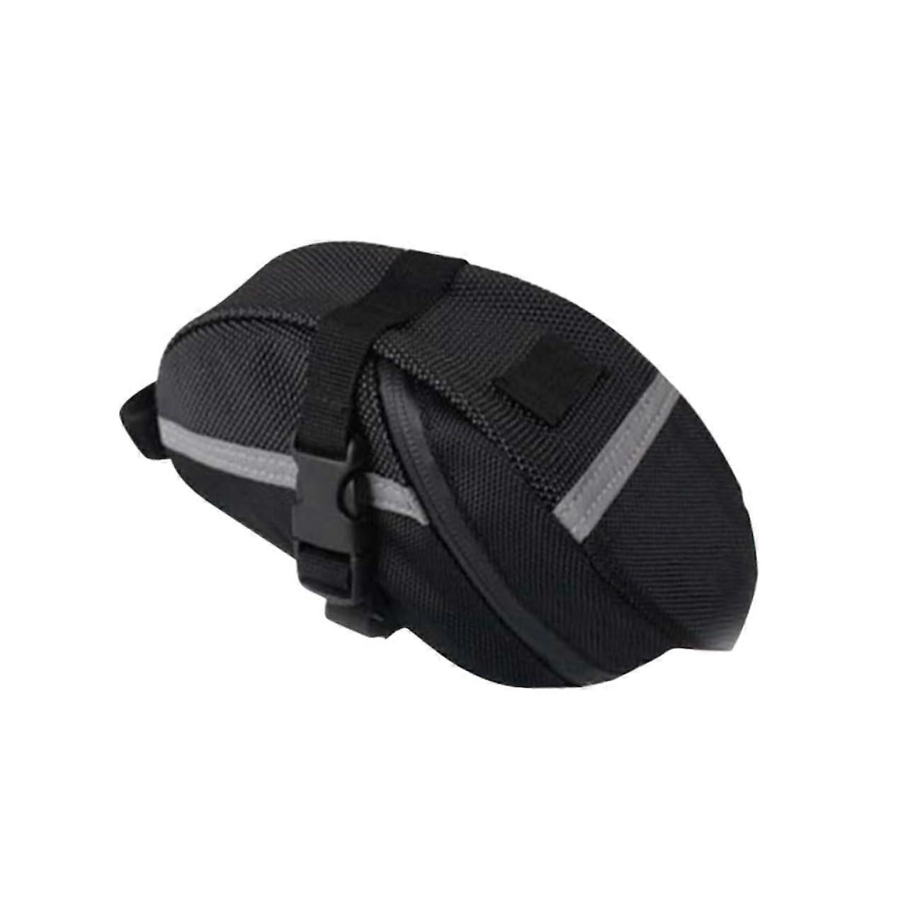 Multifunctional Bicycle Saddle Bag For Mountain Bike With Reflective Straps And Rear Light Hanging Option
