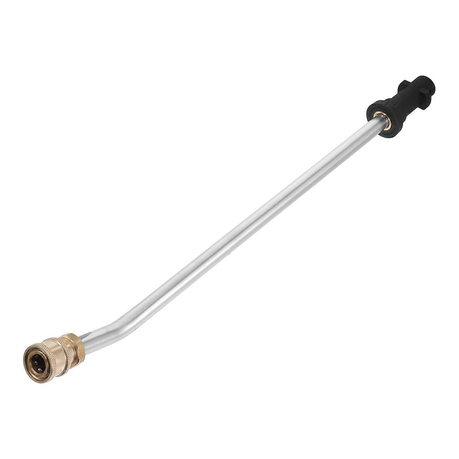Pressure Washer Extension Rod Wand Curved Design Compatible With Karcher High Reach Sprayer for Gutters Cars and More Easy Attachment