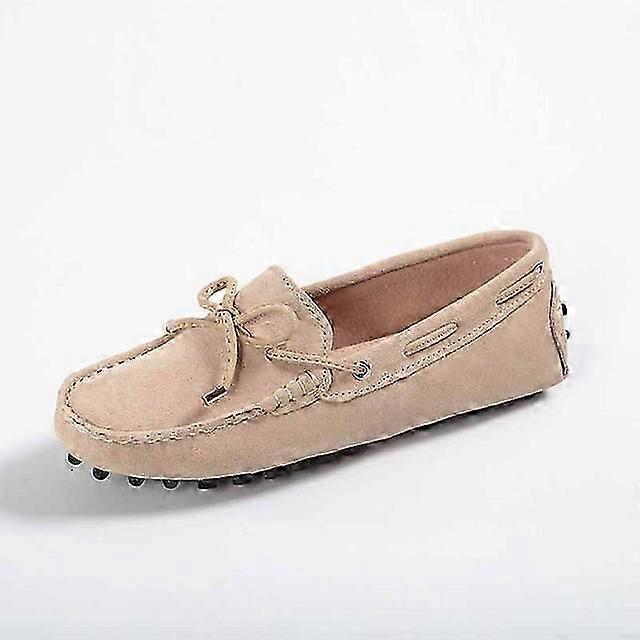 100% authentic leather flat for women