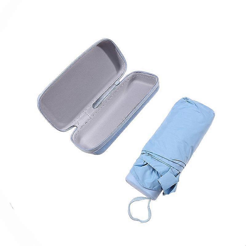Ultra-light and Compact Portable Capsule Umbrella UV Protective Umbrella Mini Six Bone Umbrella Sun Protection Daily Commuting Umbrella