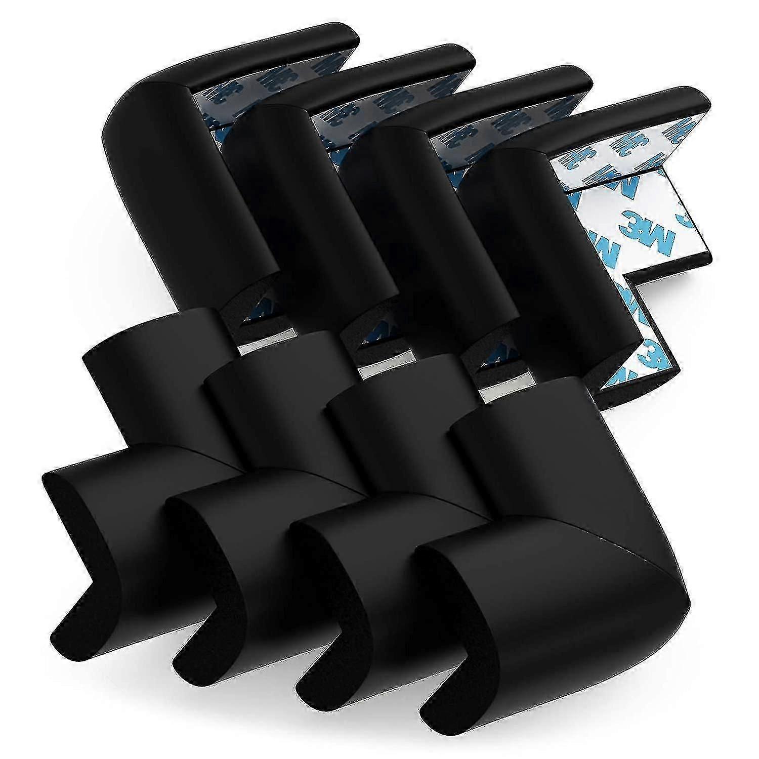 Table Corner Protector For Baby Safety-pre-attached Sharp Corner Pads To Prevent Head And Knee Injuries, 8 Pieces