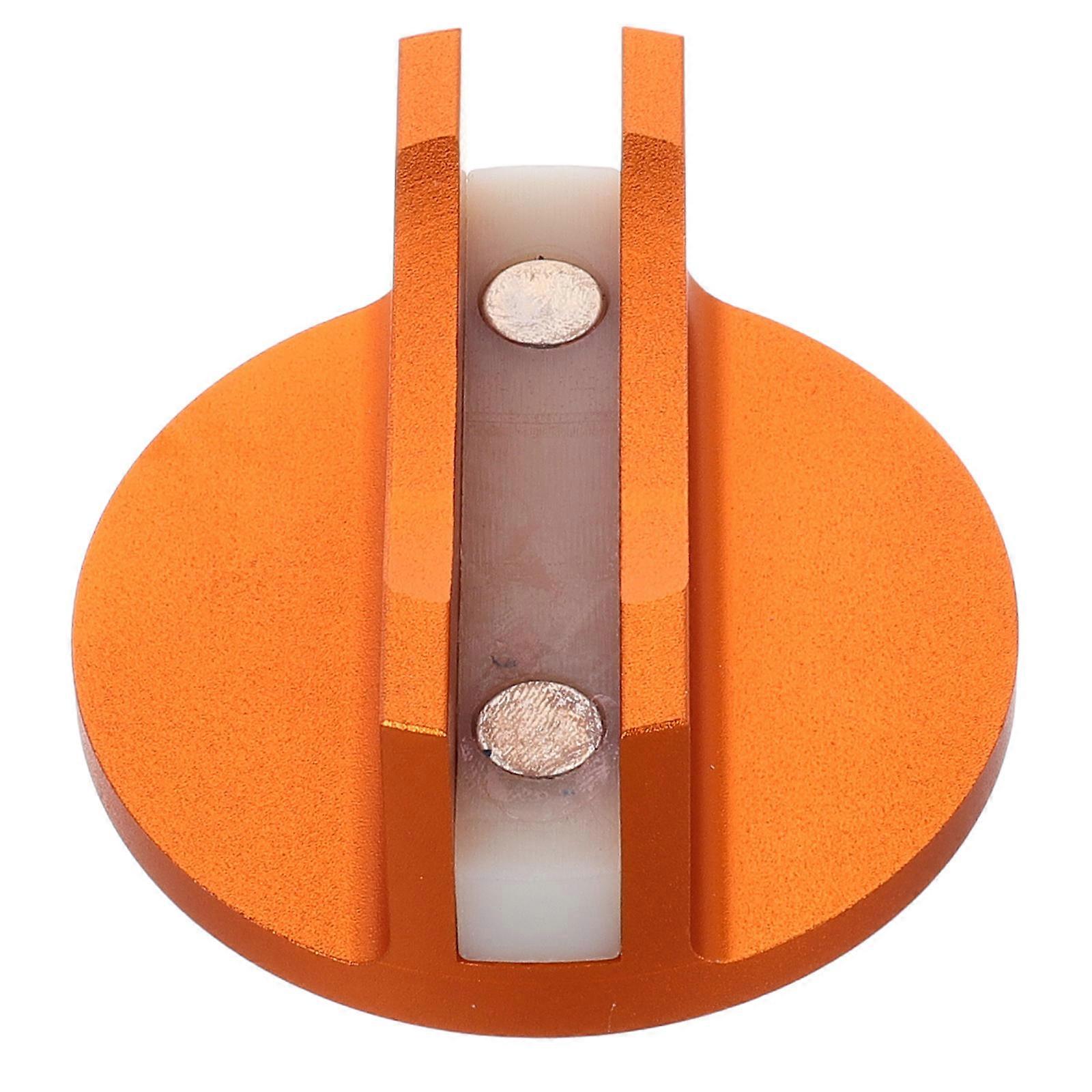 Hemoton Floor Jack Rubber Pad 2pcs Grooved Magnetic Adapter for Jack Stand Blocker Weld Frame Rail