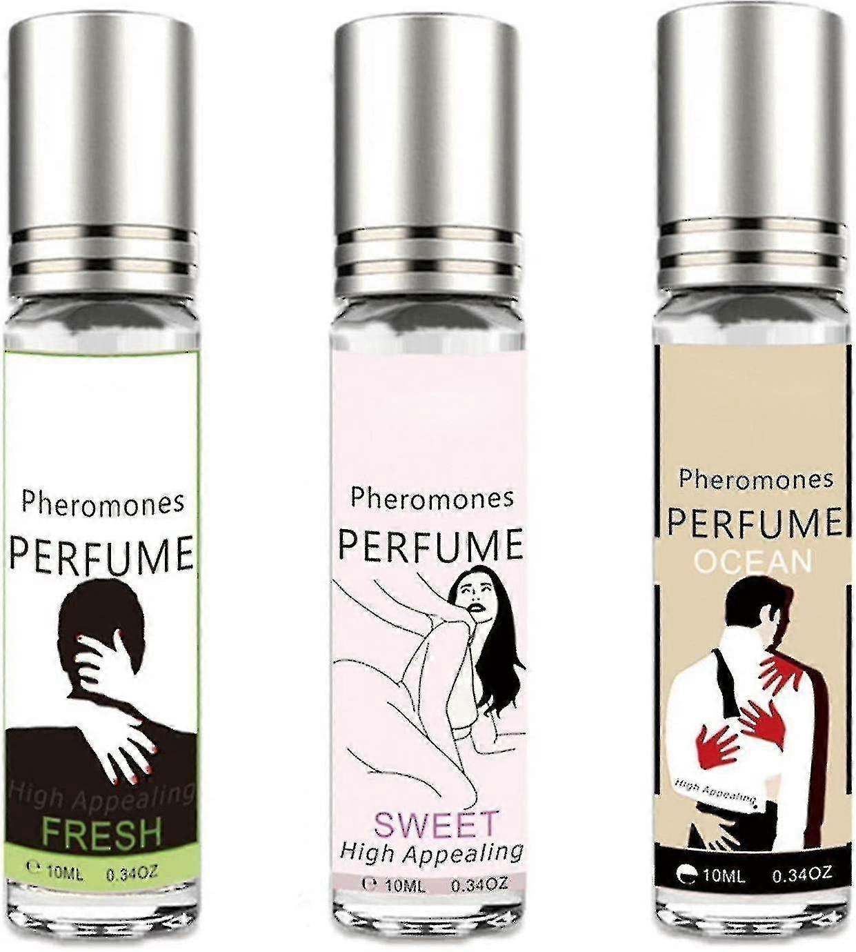 Perfume For Women And Men Long Lasting Pheromone Eau De Toilette Fresh Sweet Ocean Perfume 10ml