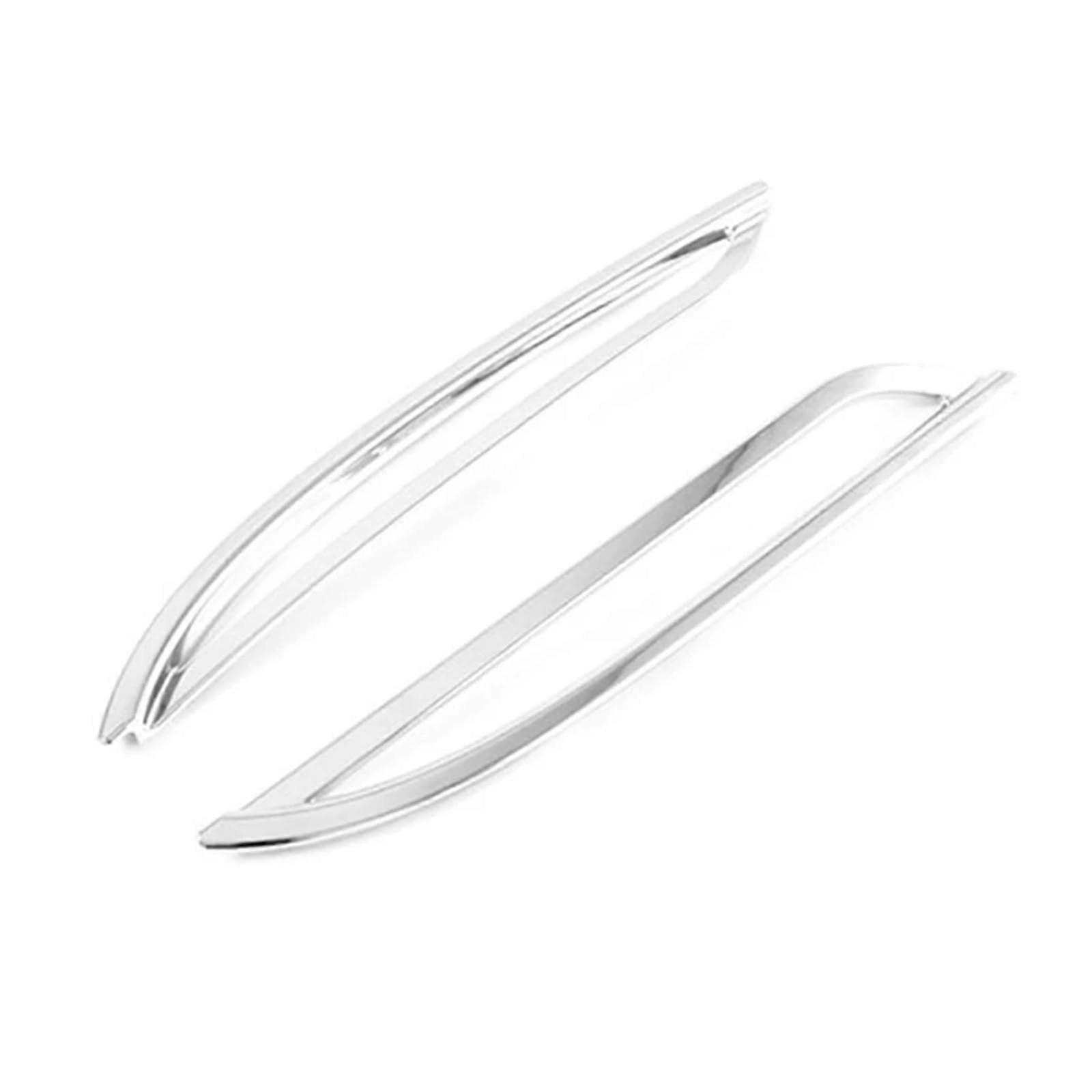 Auto rear fog light cover trim, compatible with Tesla Model Y, rear fog light lamp frame trim, car styling accessory fog light housing decorative set