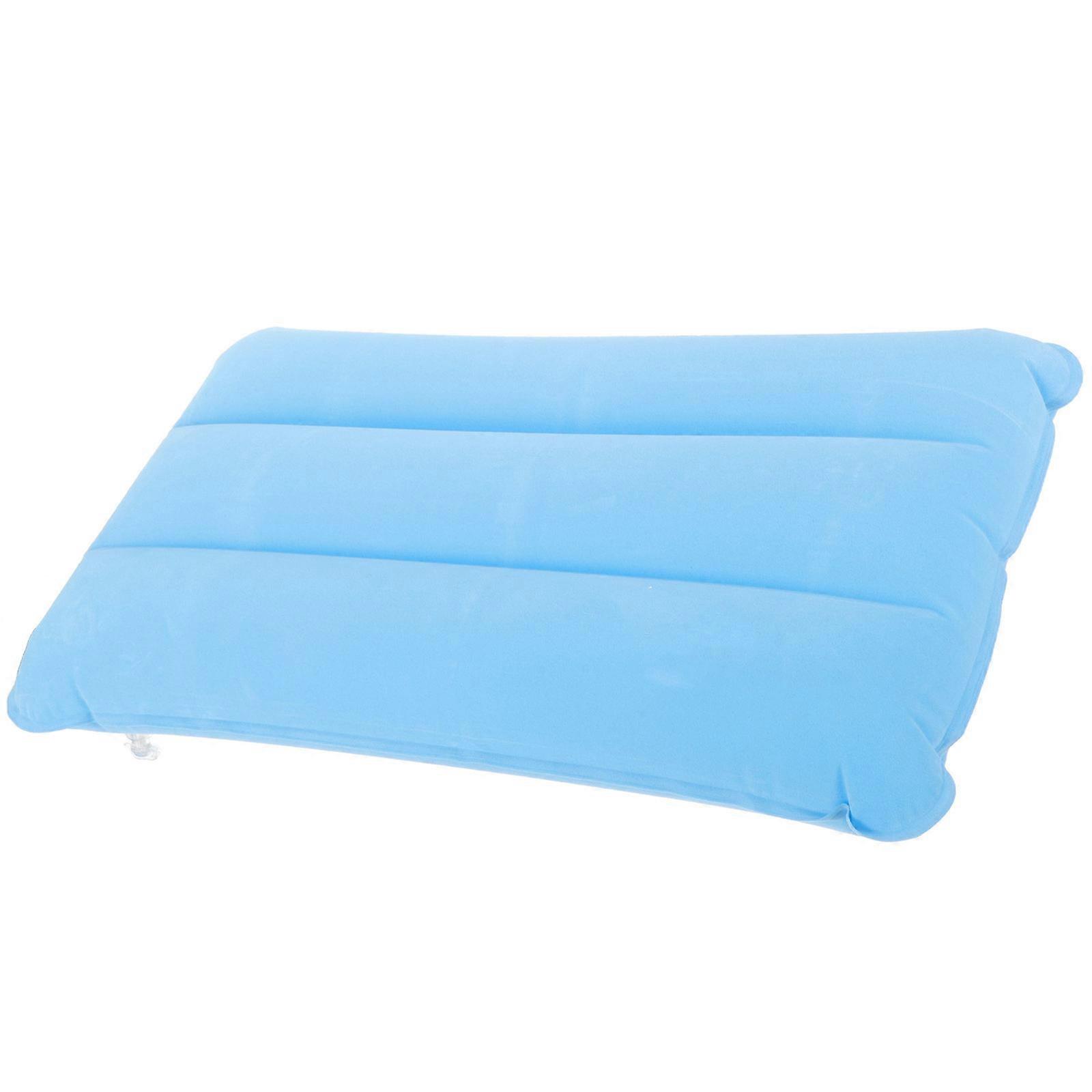 Multi-Function Travel Pillow For Outdoor Use With Fatigue Relief Features -Blue Color 1Pack
