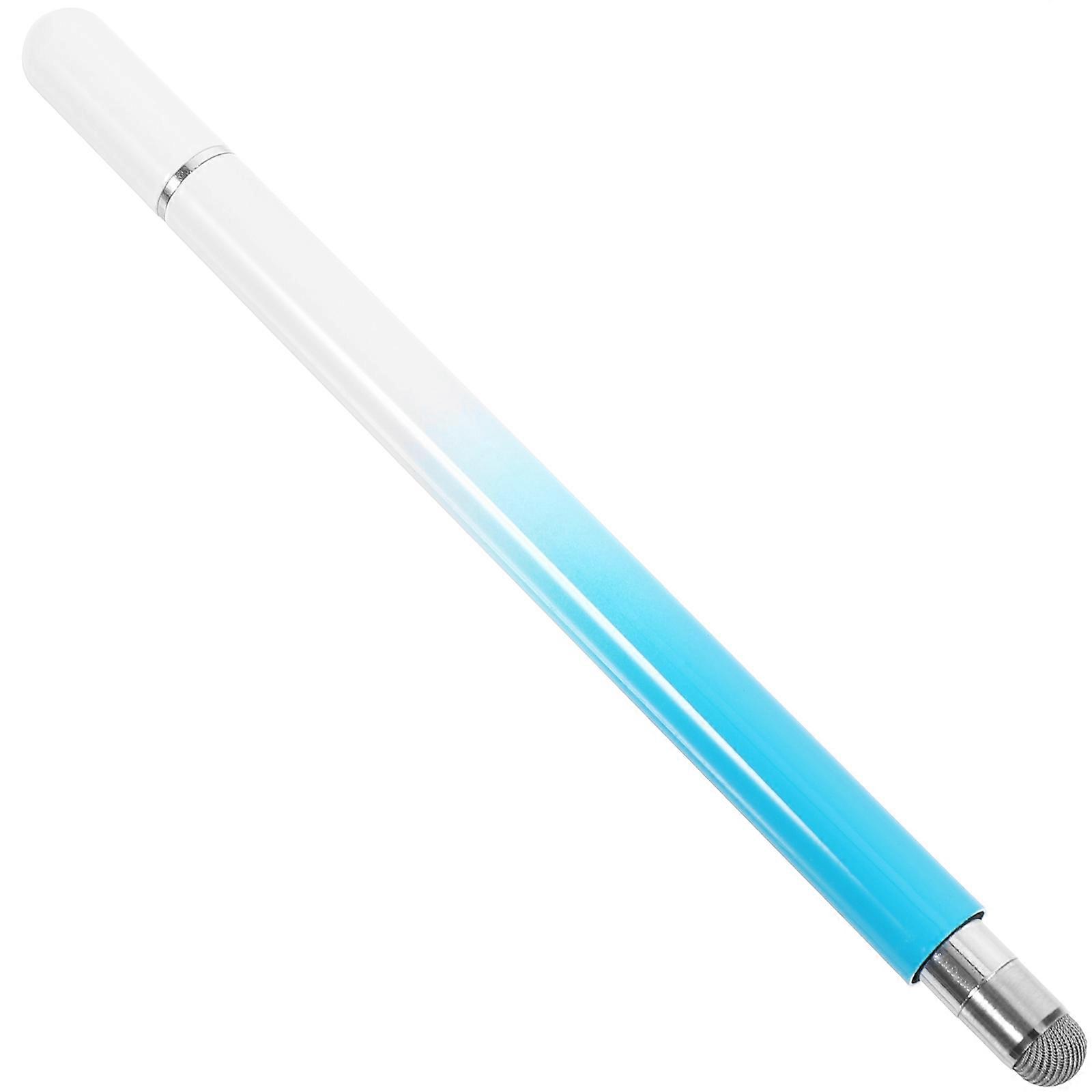 Capacitive Stylus Pen For Touch Screens And Tablets Daily Use Blue Ergonomic Grip 1Piece