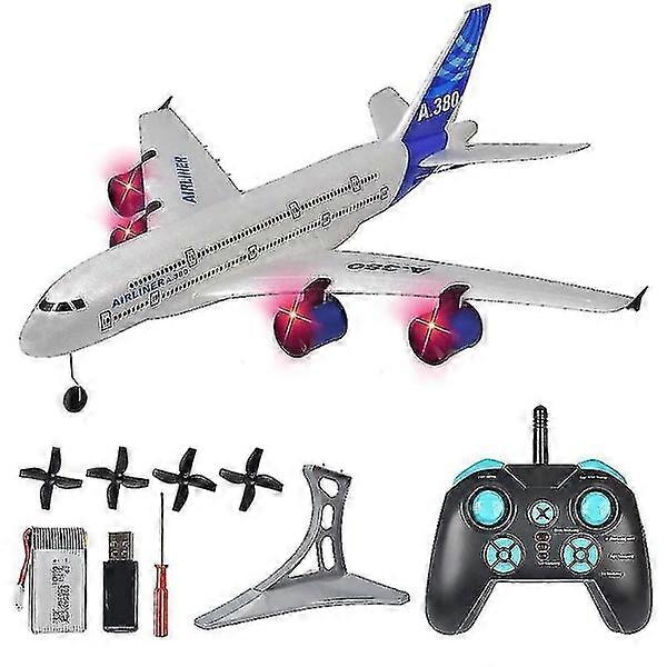 A380 Rc Airplane B747 Model Rc Fixed Wing 3ch 2.4g Remote Control Airplane Rtf Toy -hg