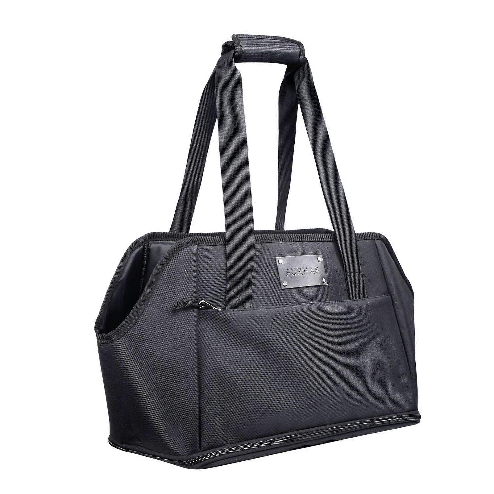 狗旅行包便携式狗手提包带侧袋便携式宠物背带猫零钱包带防滑带