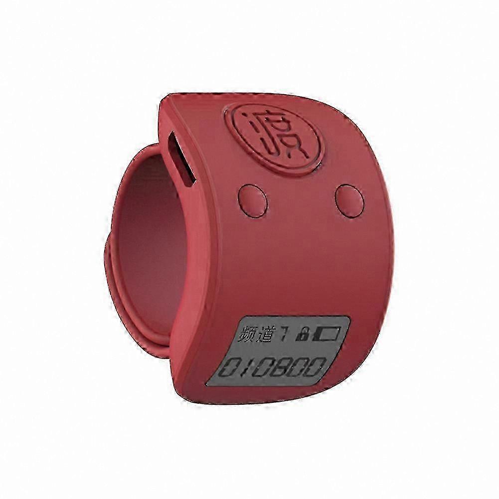 Digital Finger Ring Tally Counter with Rechargeable Battery and LCD Display for Easy Tracking