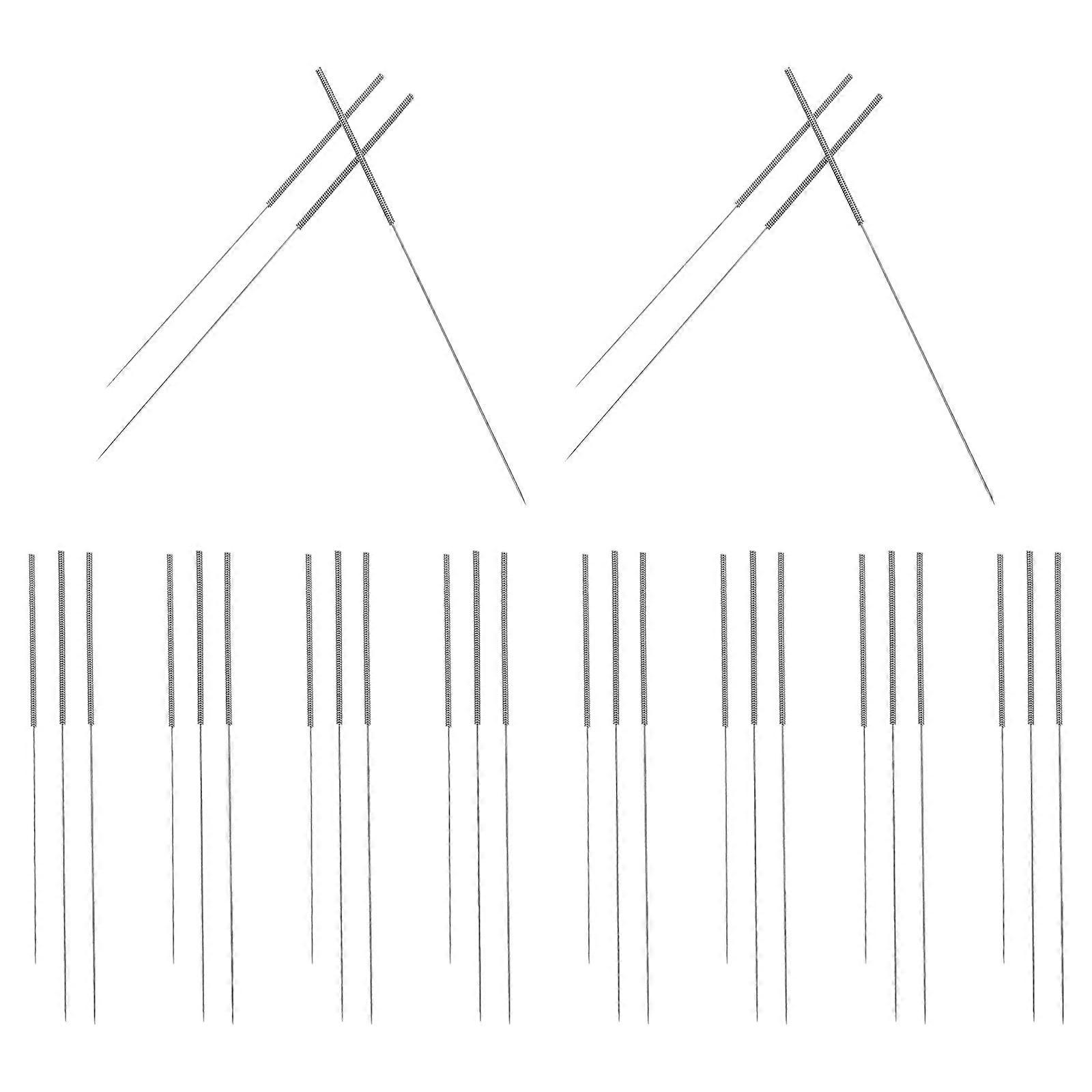 30pcs Printer Nozzle Cleaning Kit with Durable Stainless Steel Needles Compatible with Multiple 3D Printer Models