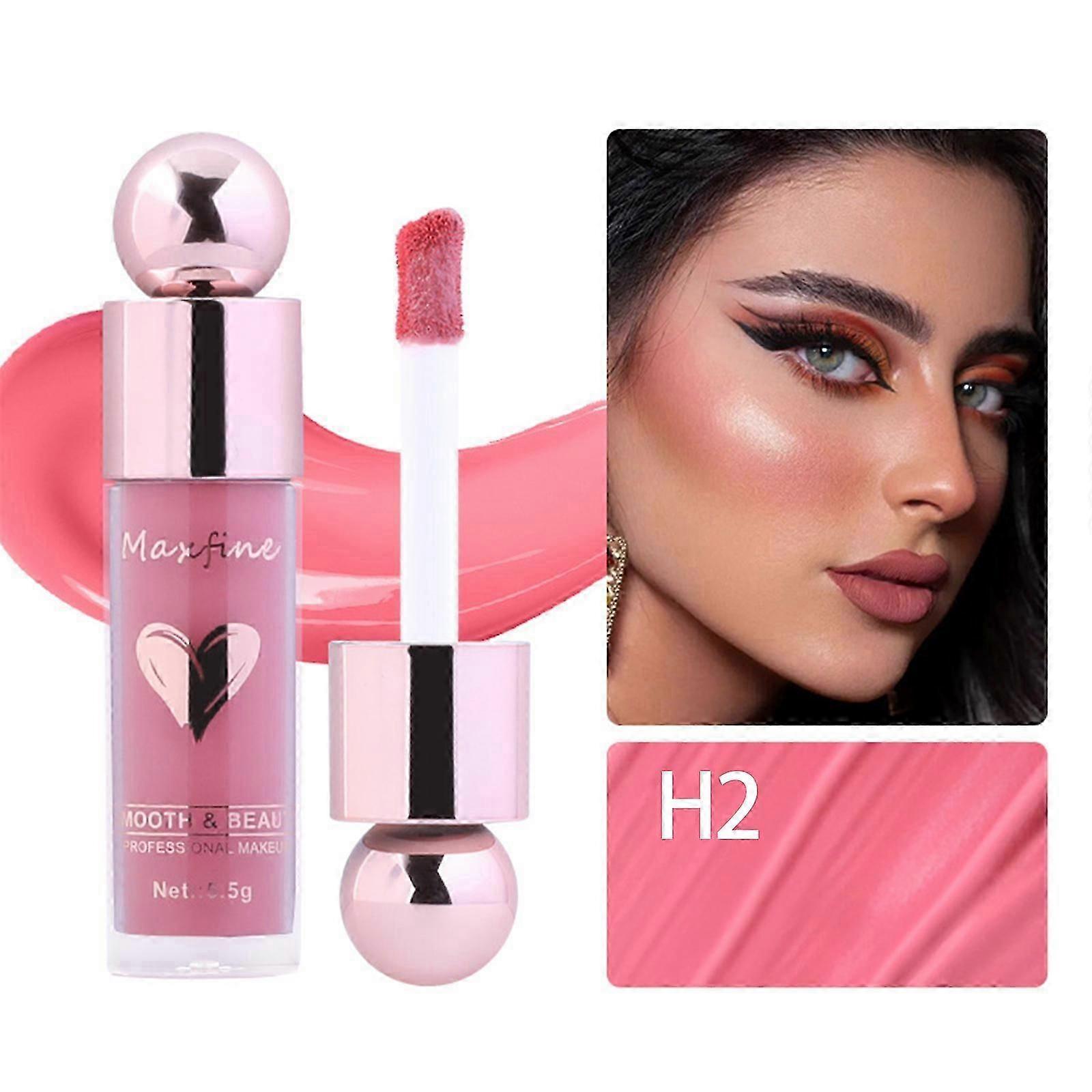 Liquid Contour Stick, كونسيلر الوجه البرونزر السائل غير اللامع لكونتور الوجه, برونزر كريم محيط الوجه الحريري طويل الأمد