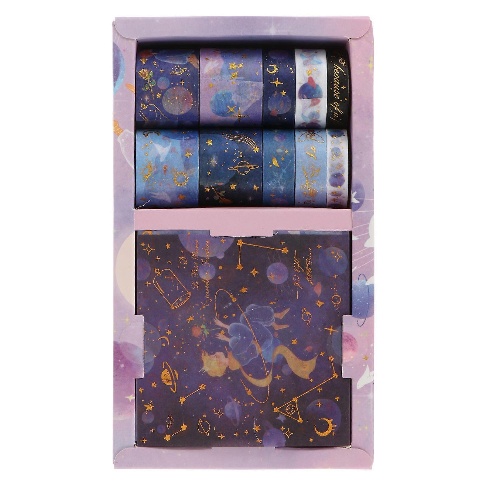 Decorative Washi Tape Set with Stickers – Premium Adhesive for DIY Scrapbooking, Planners & Craft Projects