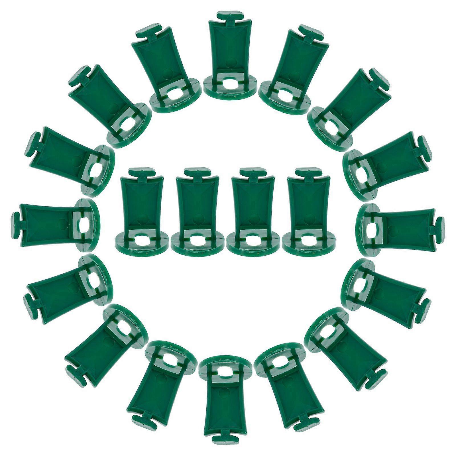 Greenhouse Clips Set 50Pcs For Aluminium Greenhouse Insulation Netting 3.2X2.4X2.4CM Effective Shading Solutions