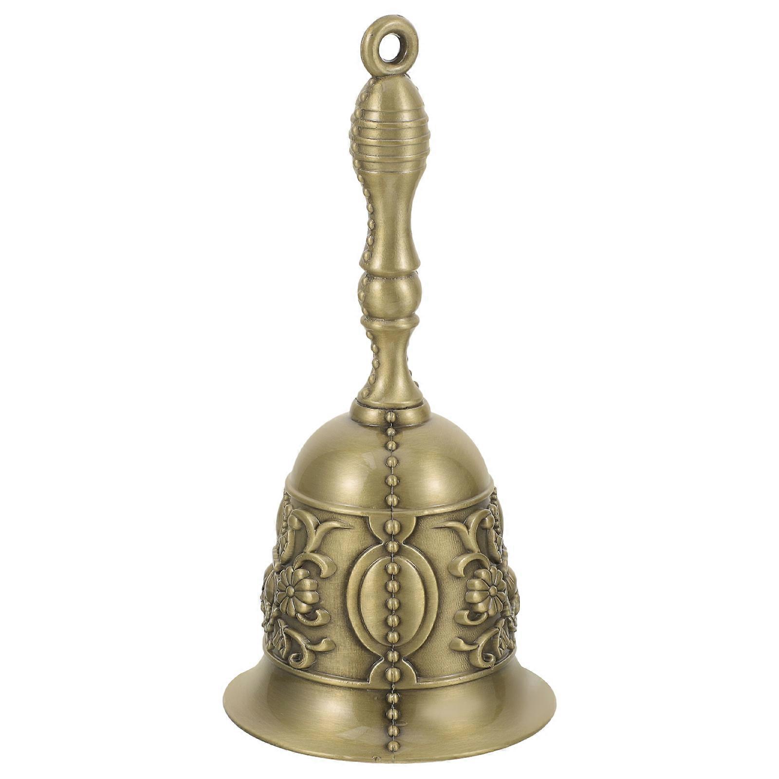 Service Bell Retro Hand Bell For Nursing Staff 4.5×2×2in Unique Design 1Pack
