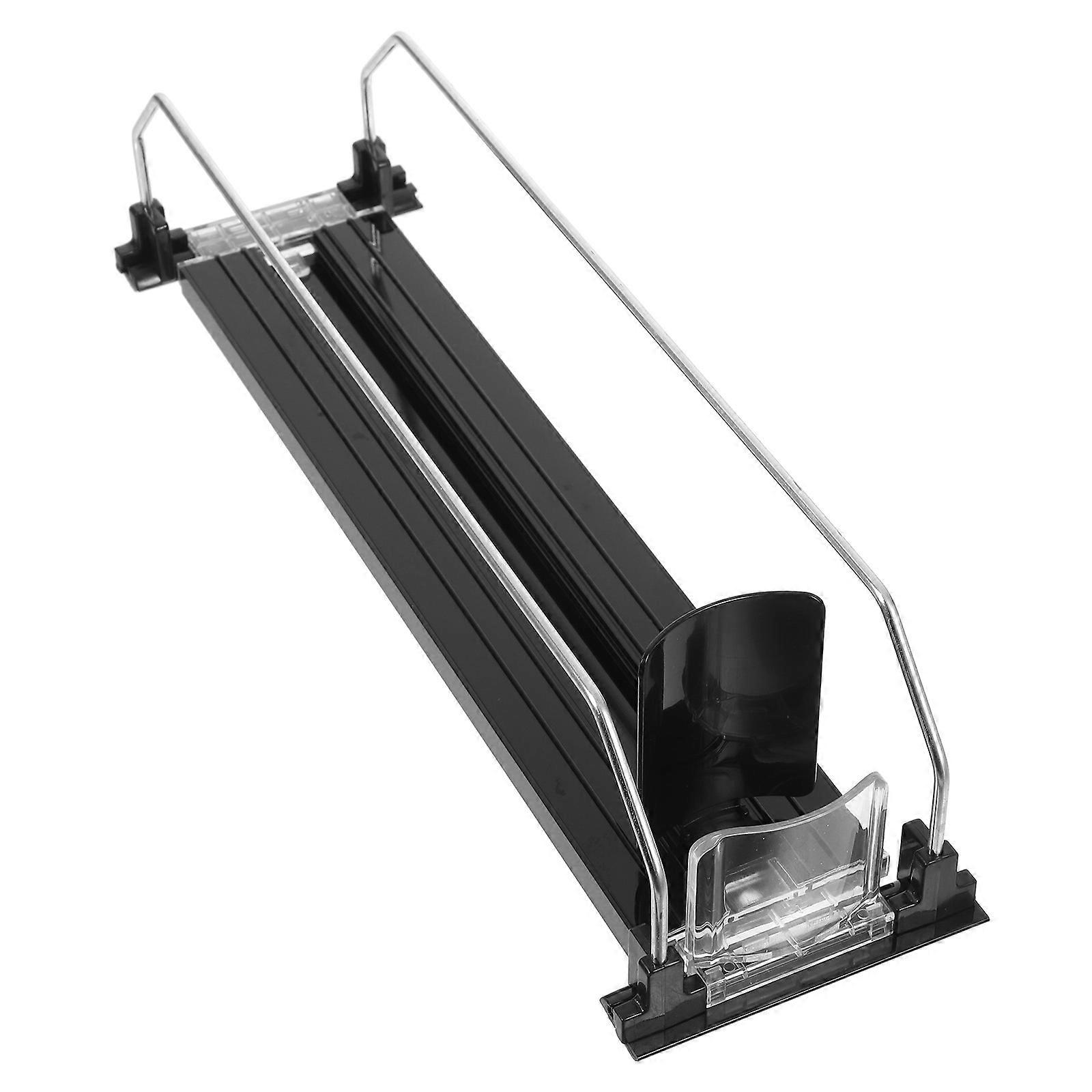 Fridge Can Organizer For Retail Stores With E-Shaped Design Space-Saving 31X8X6.5CM 1Pcs