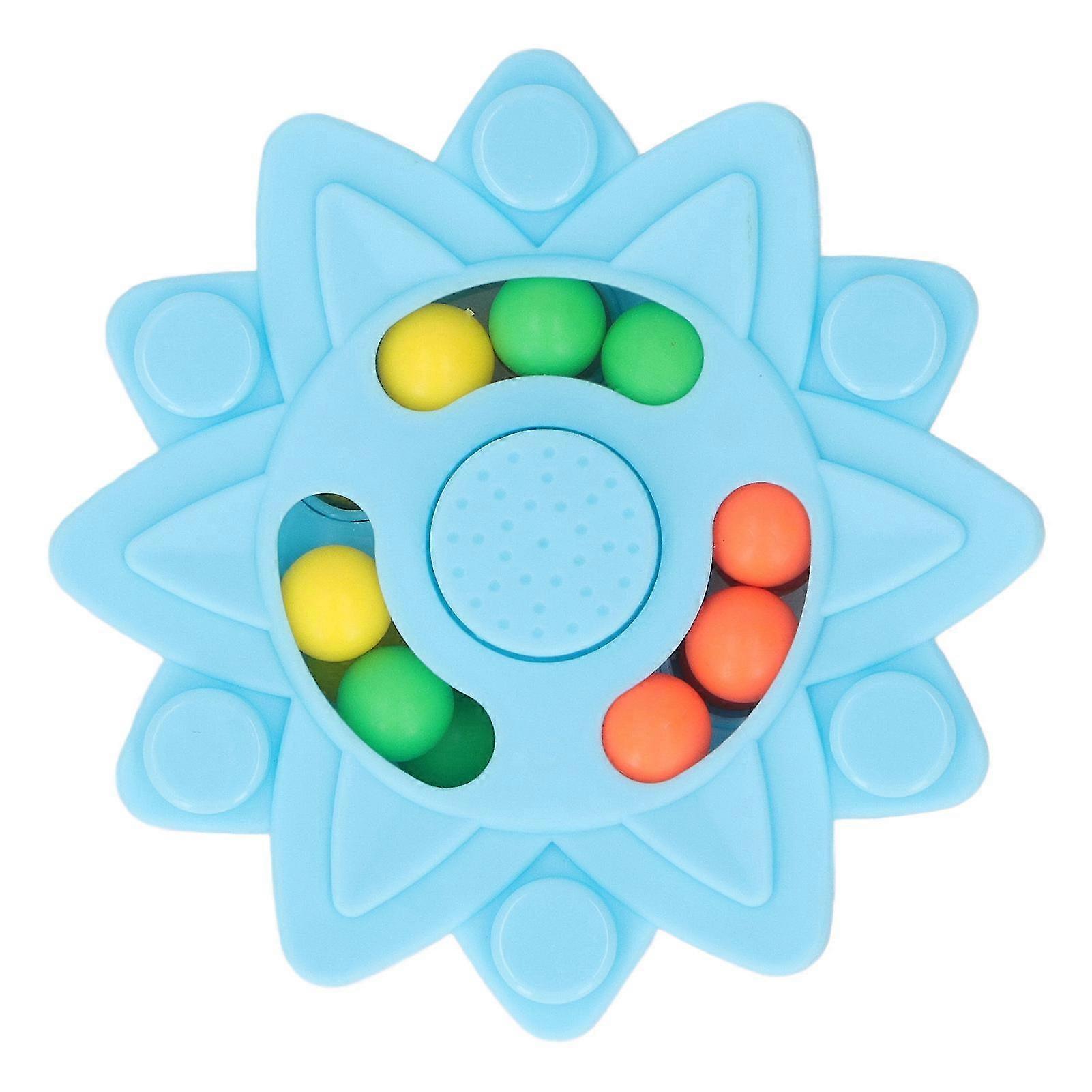 Fingertip Rotating Bean Toy Anxiety Relief Improve Coordination Decompression Beans Puzzle Toy 2025