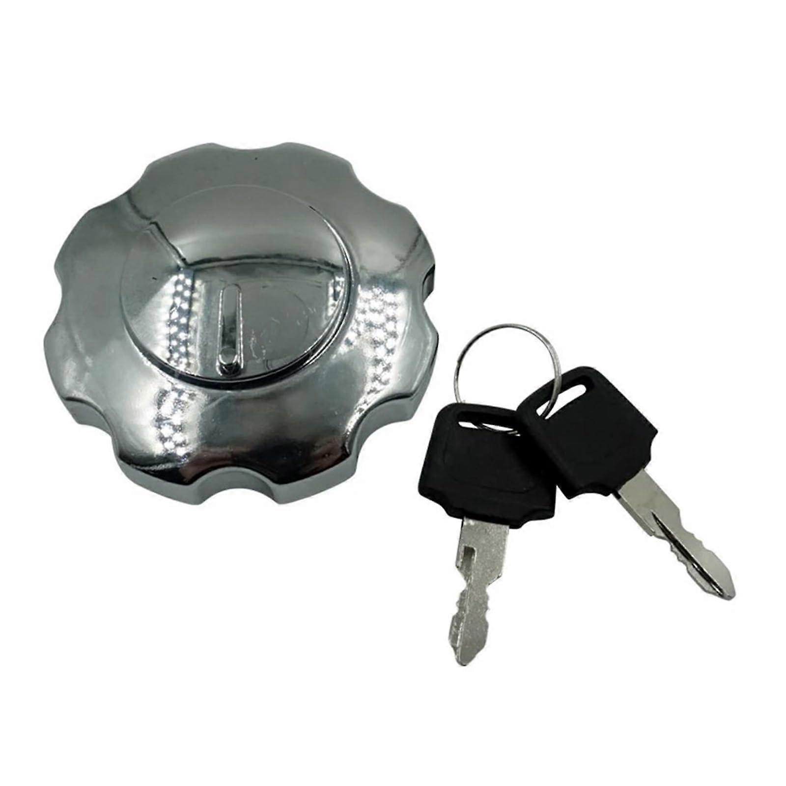 Universal Motorcycle Fuel Cap With Locking Mechanism - Compatible With Most Motorcycles and ATVs - Durable Tank Cover