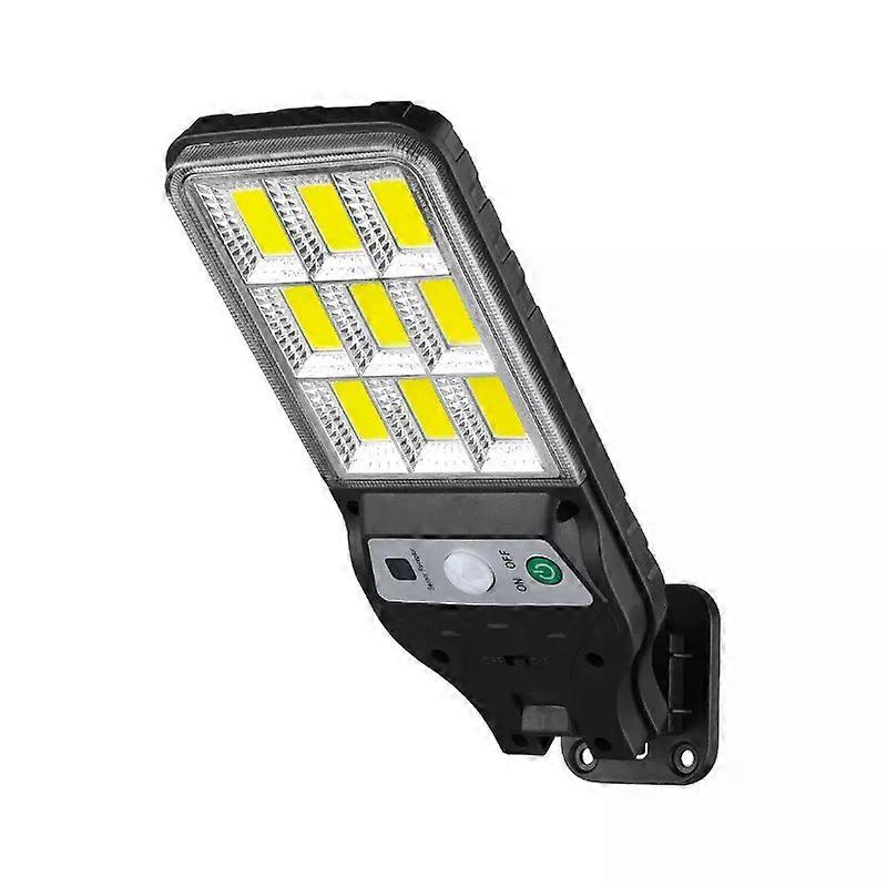 20000LM Solar Lights Outdoor External Solar Lamp with Motion Sensor Remote Control Solar Powered Spotlight Lamp Wall Street Lamp