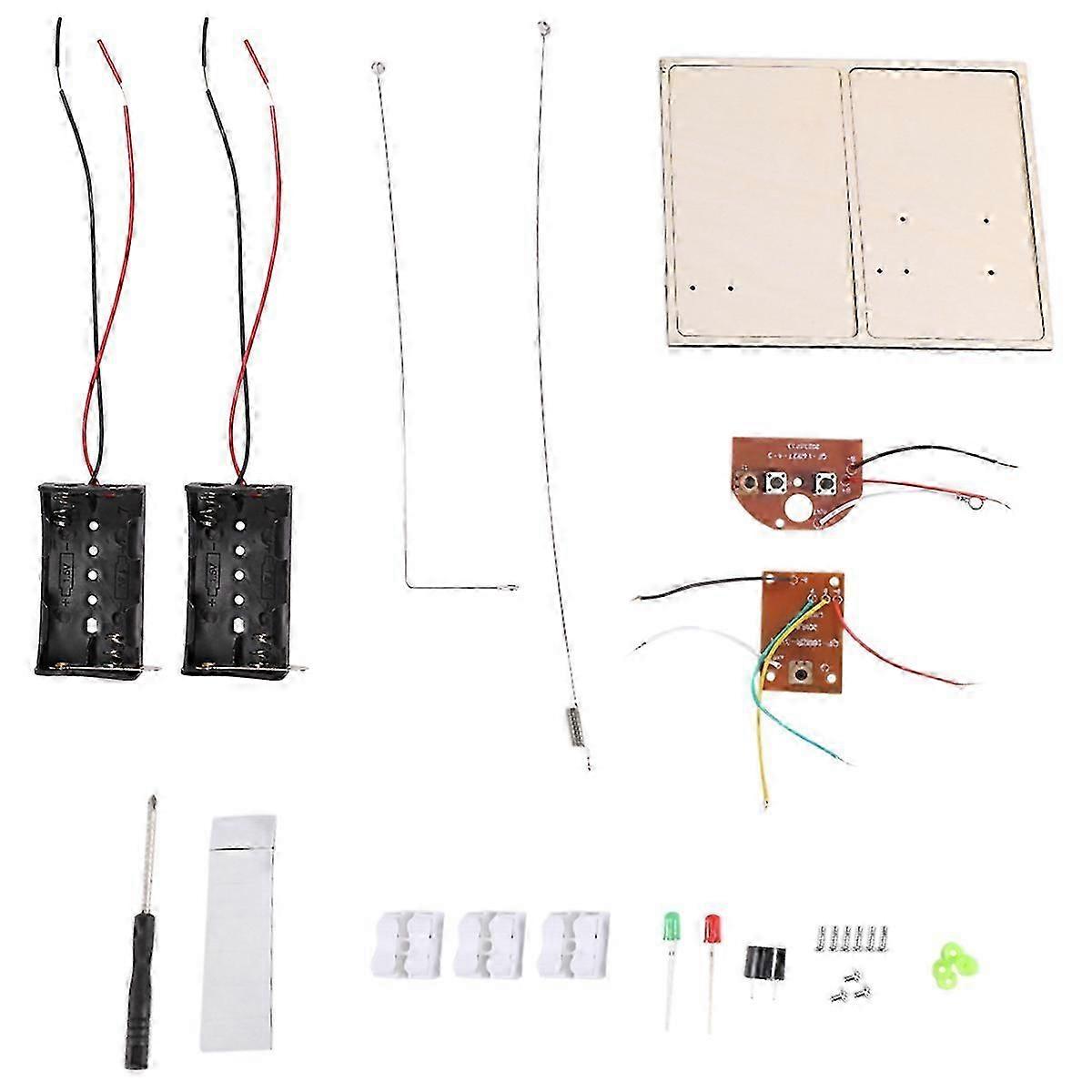 STEM Kits for Learning Morse Code, Constructing Telegraph Machines, and Electric Circuit Experiments
