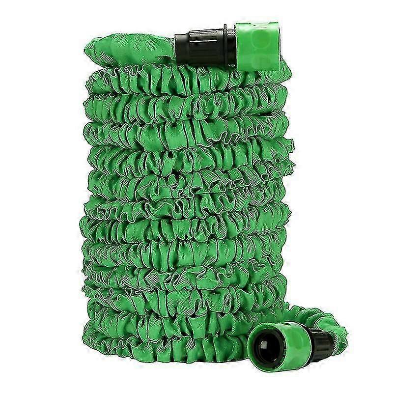Retractable Hose, Flexible, Waterproof, Light, Easy To Store Magic Hose Green 30m Tw