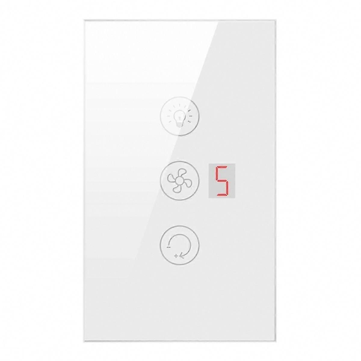 Smart WiFi Fan Light Boiler Switch 3-in-1 for Alexa Google Home Tuya Smart Water Heater Touch Control