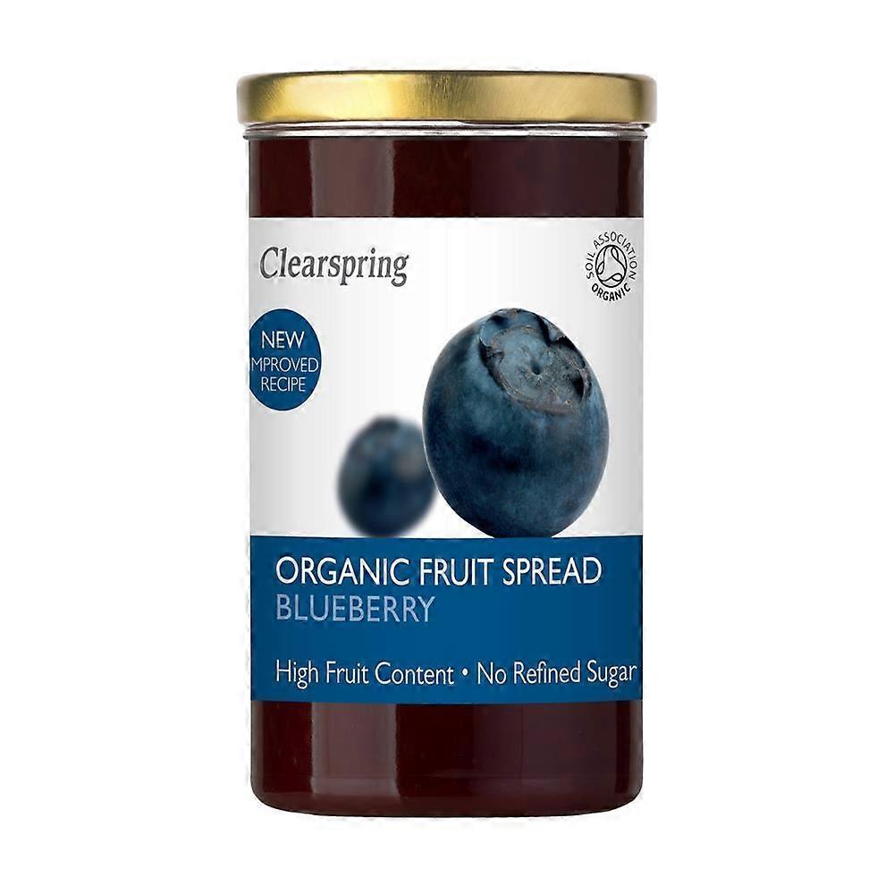 Clearspring Organic Fruit Spread - Blueberry 280g - 4 Pack