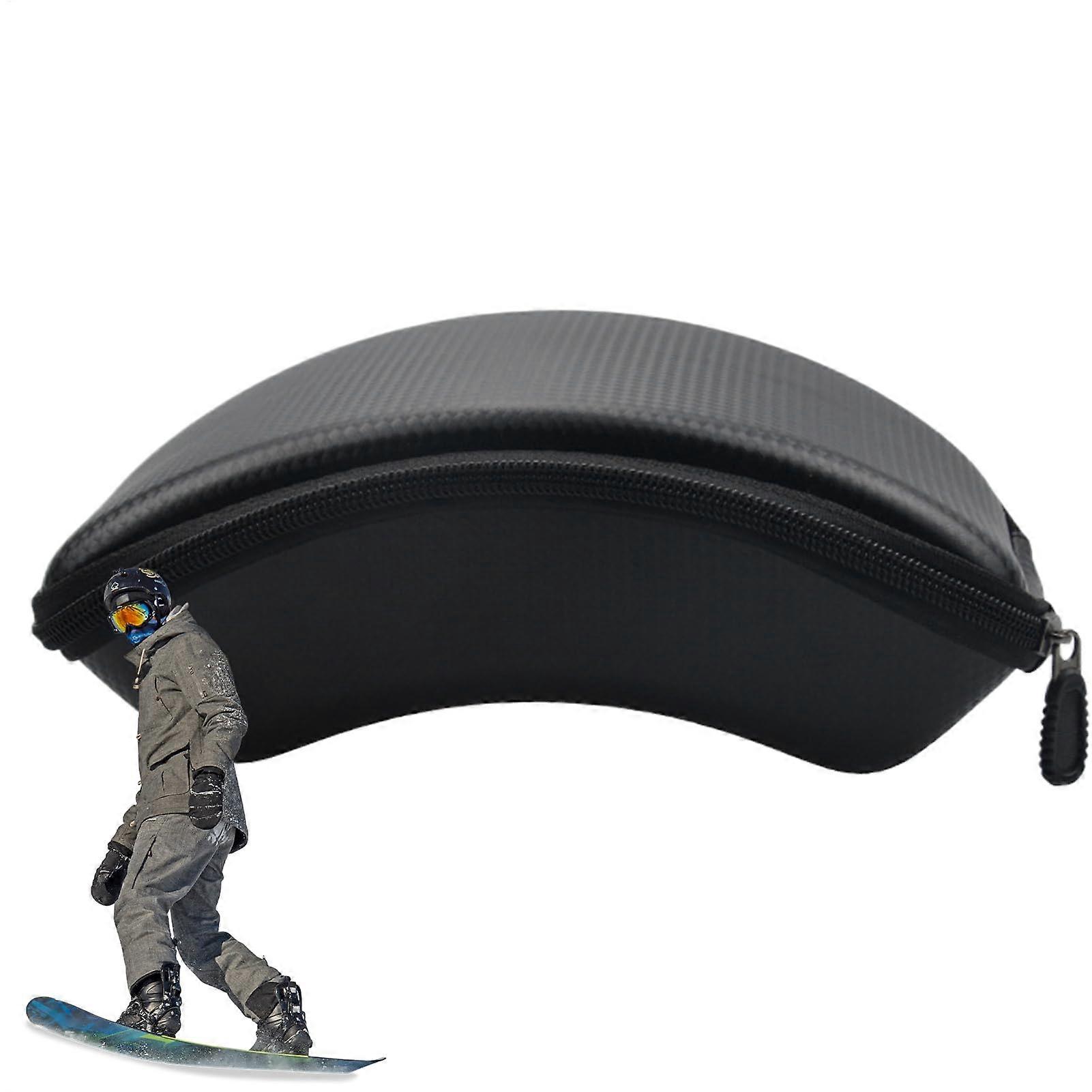 Ski Goggle Case, Shockproof Portable Goggle Storage Box For Snow Goggles, Protective Travel Case, Universal Fit
