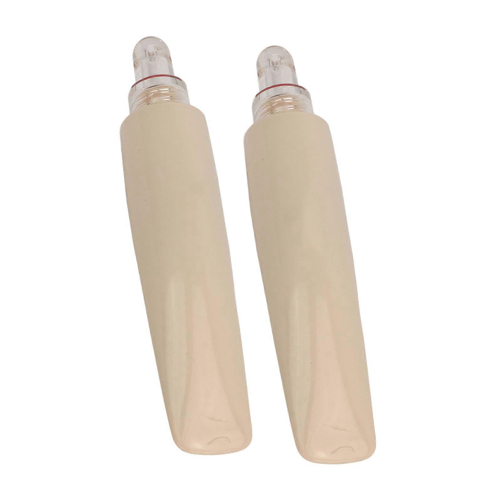 2Pcs Rosa Lipgloss Feuchtigkeitsspendend Glänzend Wasserdicht Lang anhaltend