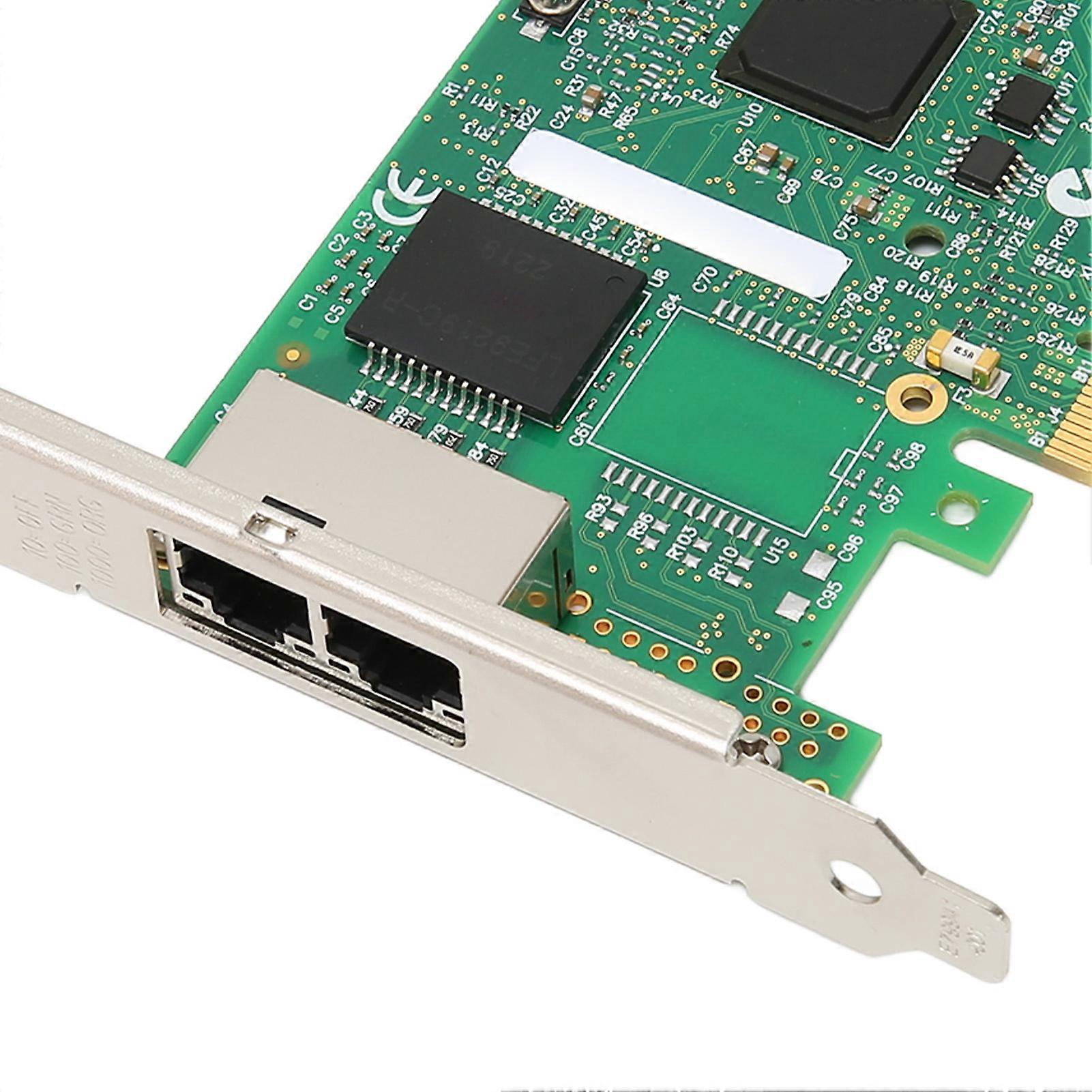 PCIe Network Card 5GT/s Gigabit Ethernet Adapter with LED Indicator for Windows Server