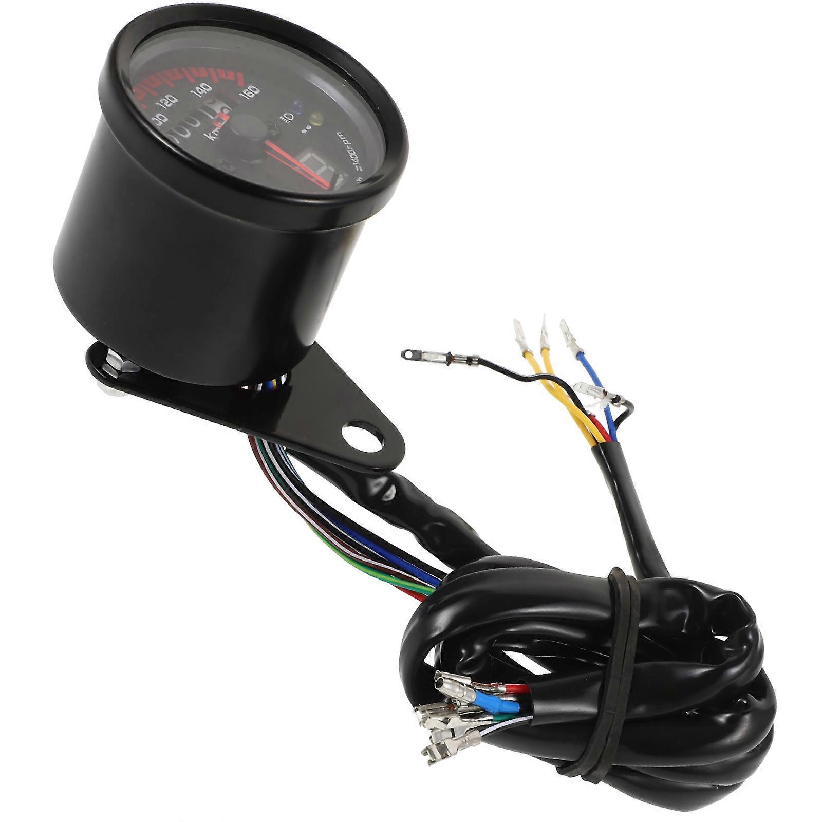 It sounds like you're describing a product listing or title for a **digital speedometer/odometer with gear display** for motorcycles. Here's polished