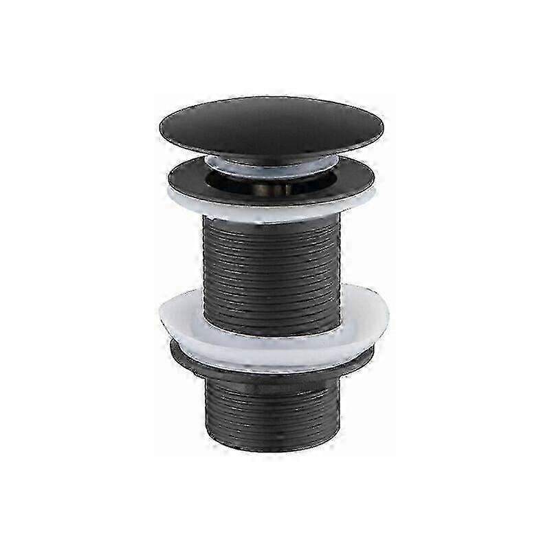 Pop Up Sink Drain with Overflow Universal Basin Fit