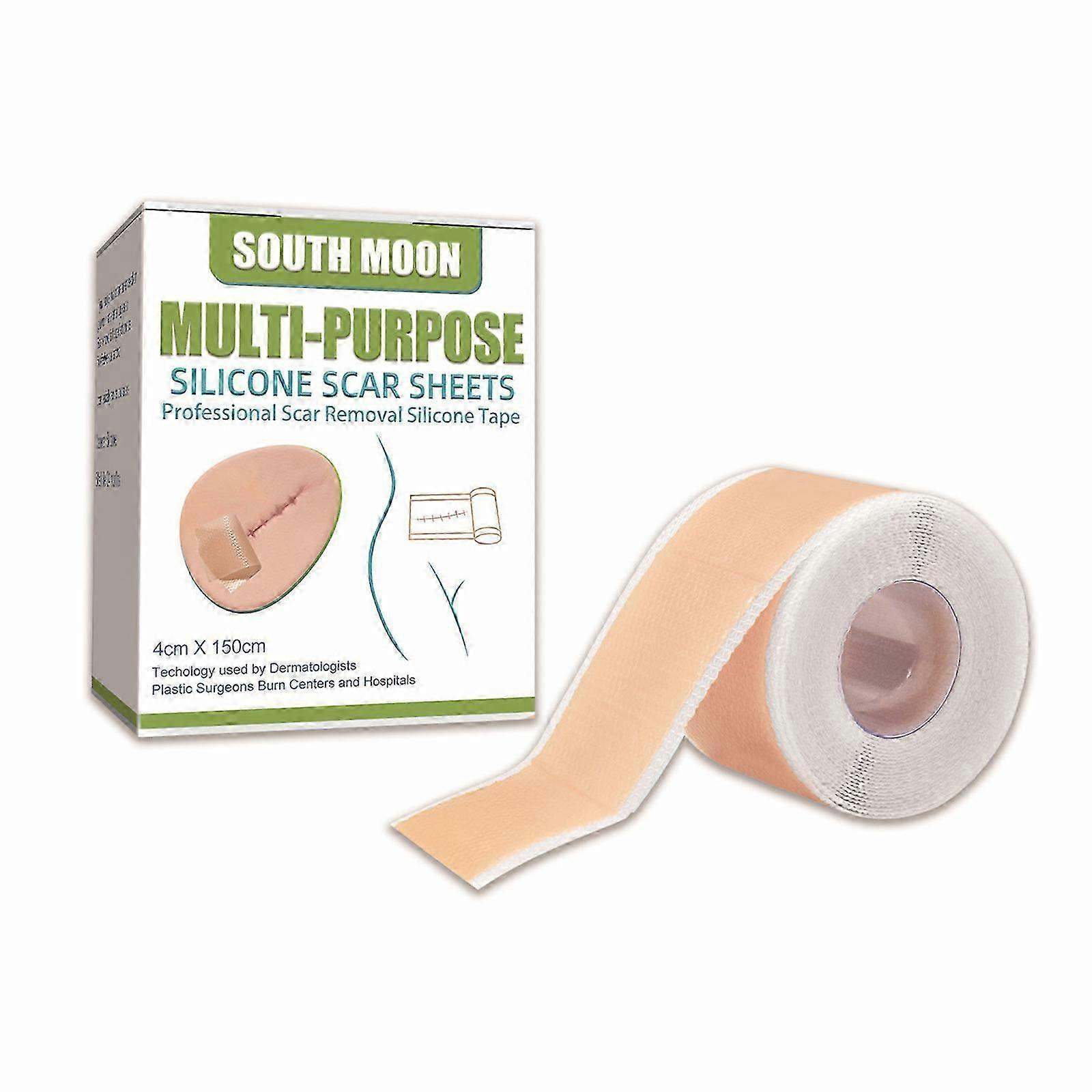 Silicone Scar Tape Silicone Scar Removal Sheets Professional Scar Treatment Reusable Fast