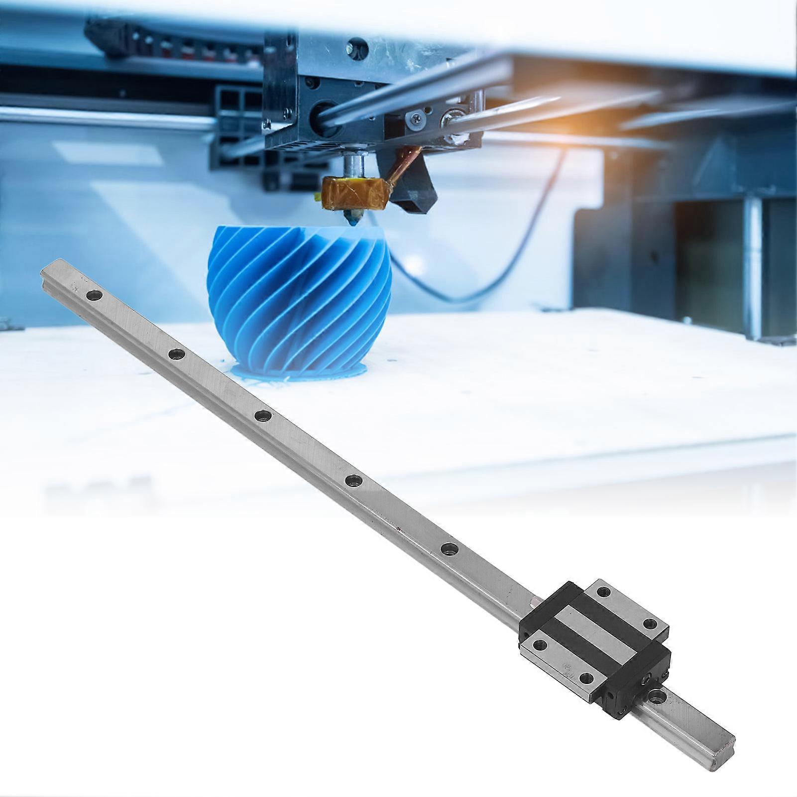 Linear Sliding Guide Kit 500mm Rust-Resistant Bearing Steel Block