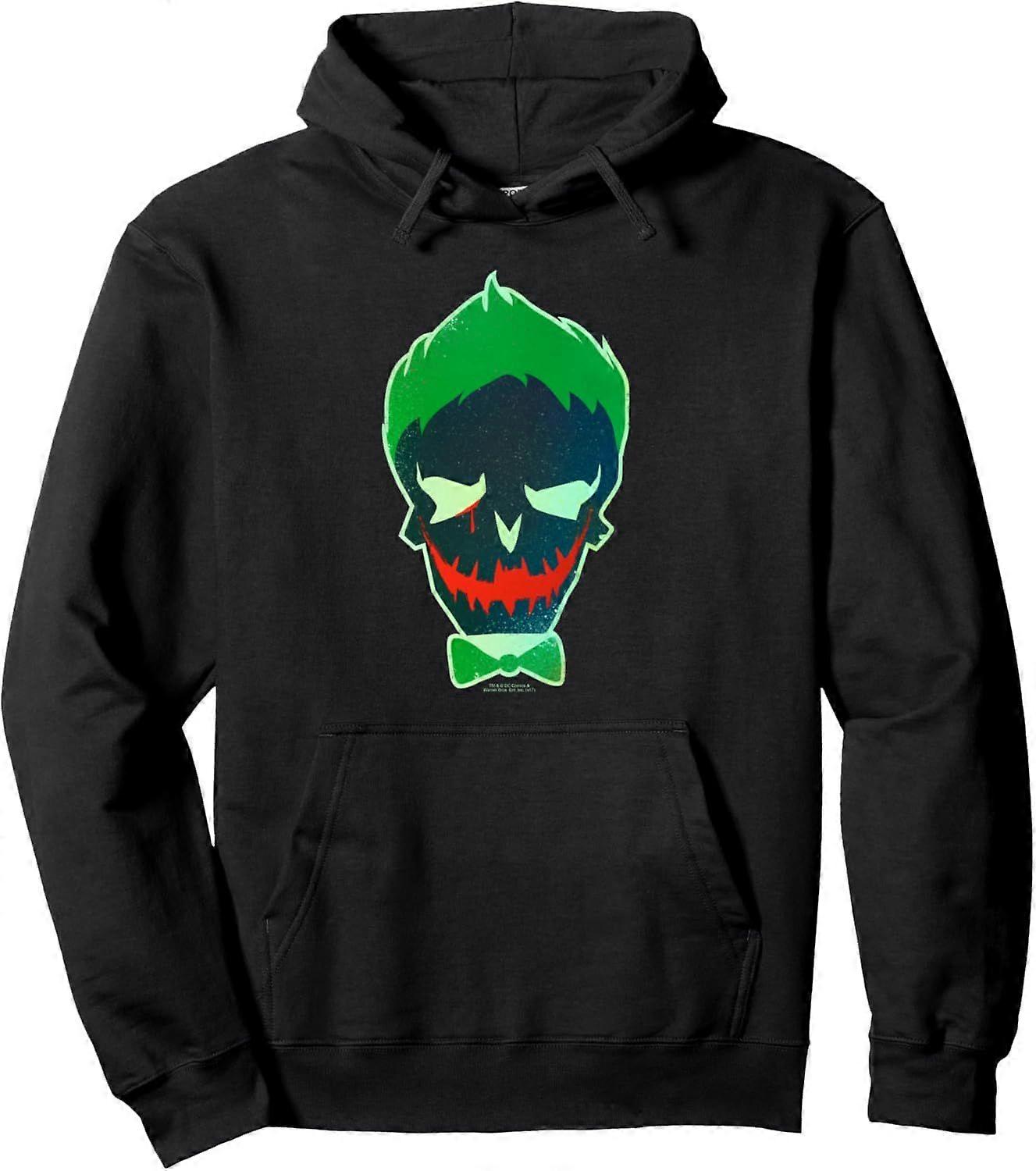 Moletom com Capuz Pulôver de Caveira Joker do Esquadrão Suicida