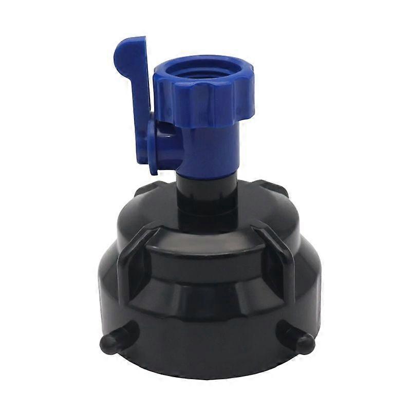 RV Sewer Hose Rinse Cap with Shut-Off Valve Easy Water Flow Control for RV Sewer Hose Cleaning and Maintenance