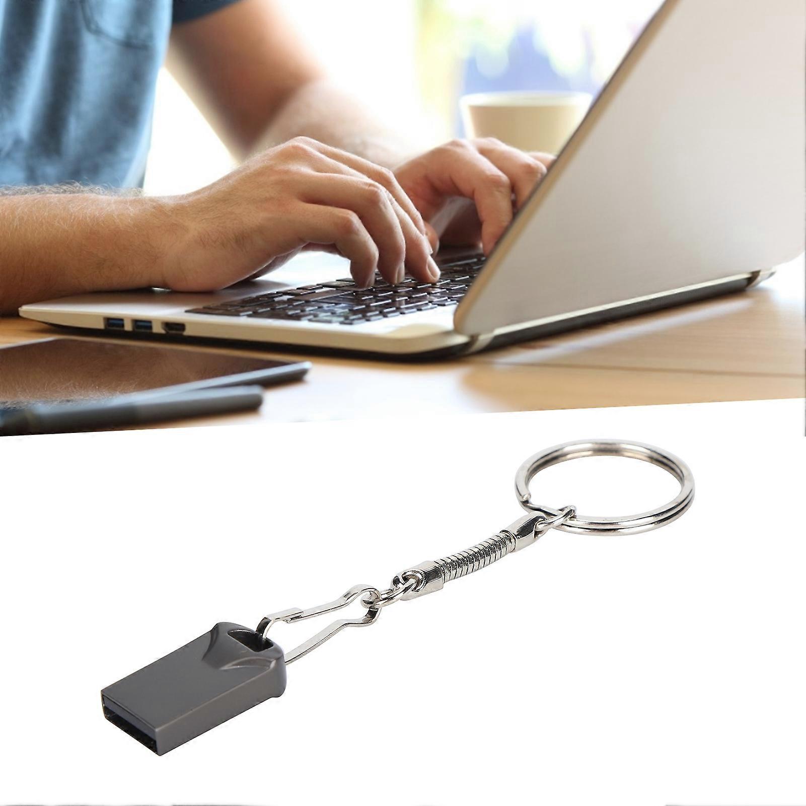 4GB USB 2.0 High Speed Metal & ABS Flash Drive for PC & Mac