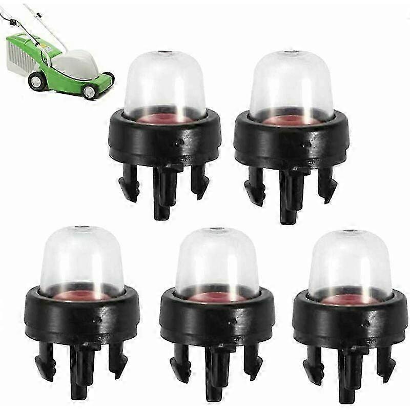2025 Walbro Compatibility Primer Bulbs, Snap In Design For Easy Installation, 5 Universal Primer Bulbs With High-Quality Chemical-Resistant Plastic,