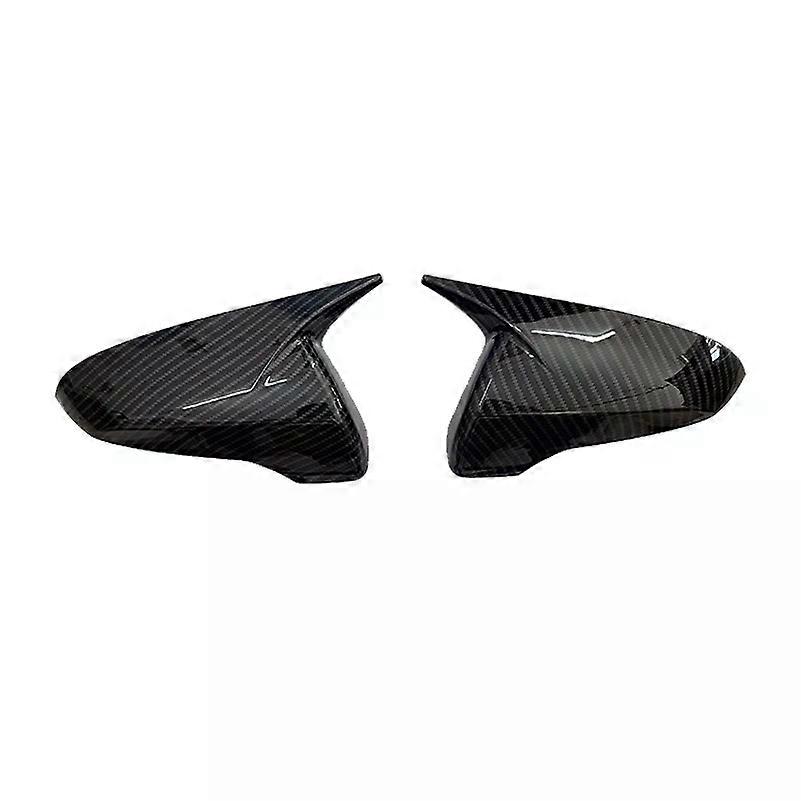 Apply For Hyundai Veloster 2018 2019 2020 2021 2022 2023 Car Rearview Side Mirror Cover Wing Cap Exterior Door Shell Trim ABS Carbon