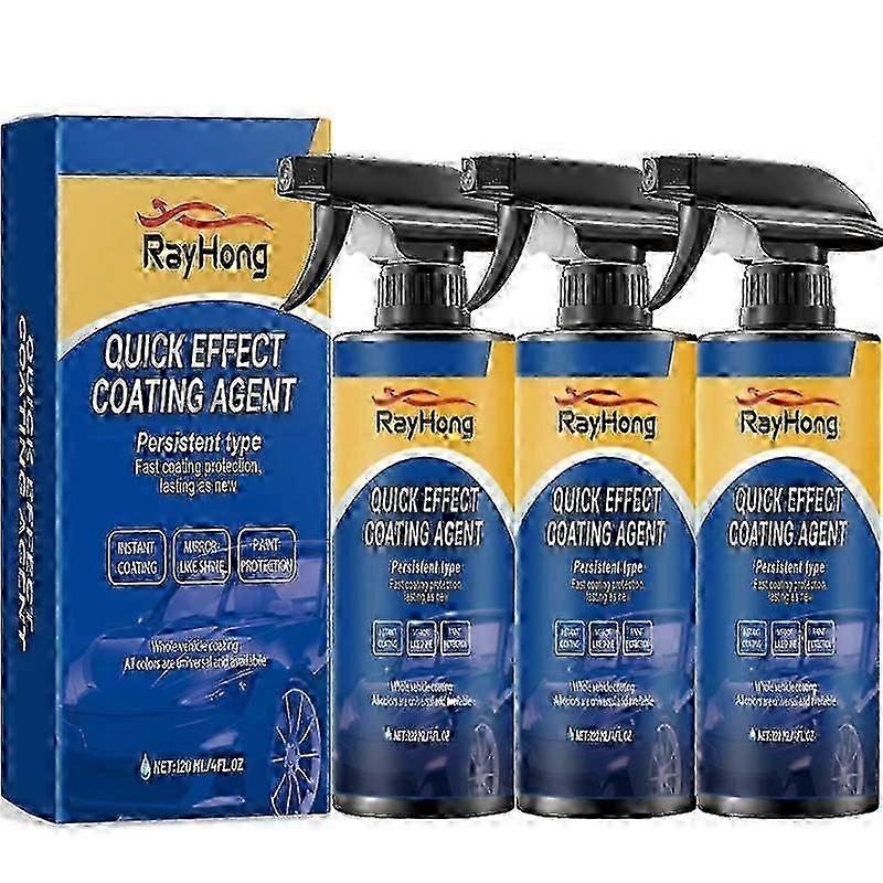 2025 2025 New Car Coating Spray,3 in 1 Multi-functional Quick Effect Coating Agent