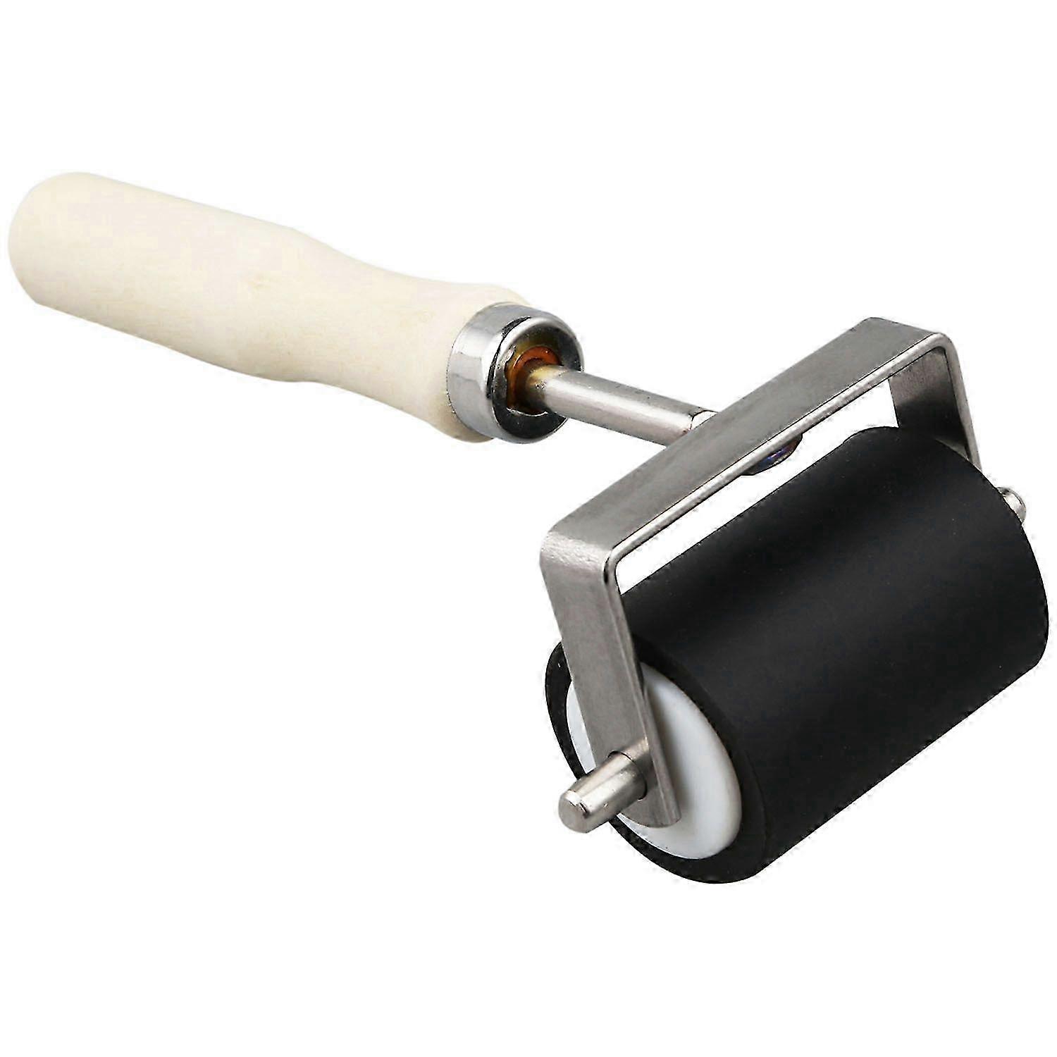 Rouleau en caoutchouc dur robuste de 5 cm pour encres d'impression, outil d'artisanat d'art