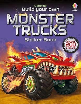 Build Your Own Monster Trucks Sticker Book
