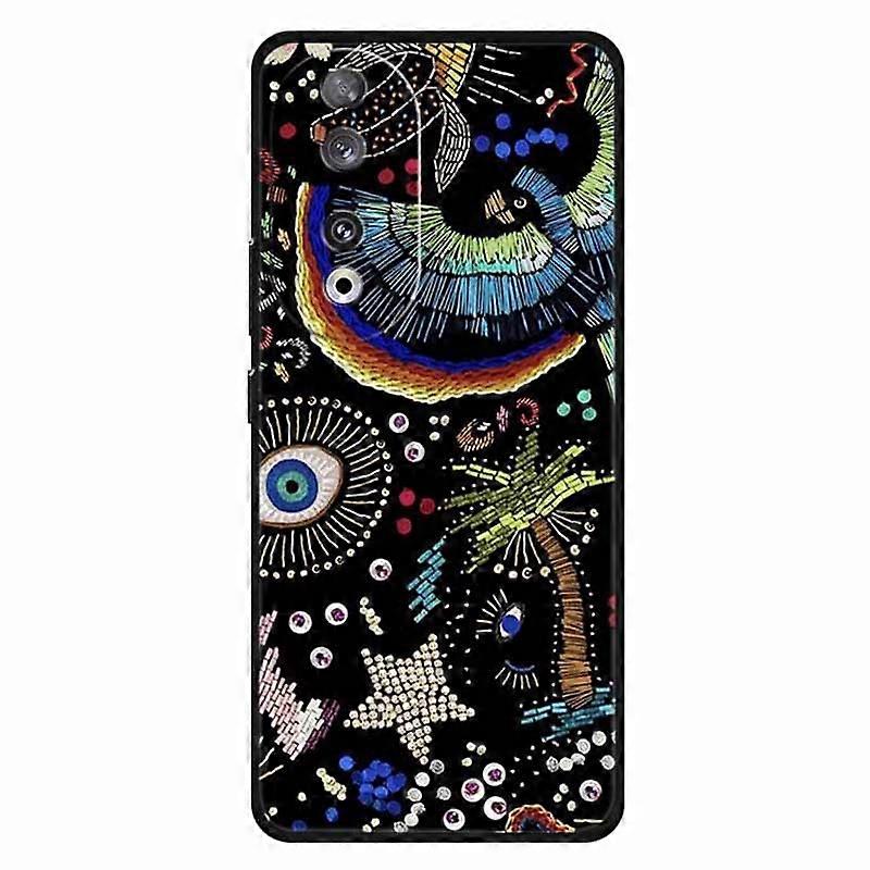 Pattern Printing Phone Cover for Honor 90 TPU Case Anti-scratch - Tree of Life
