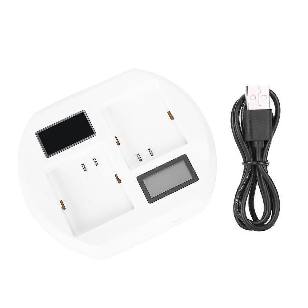 SEIVI Video Camera USB Battery Fast Charger for Arlo Pro 2/Pro/walk Light Battery Dual Charge LCD Smart Base Charger