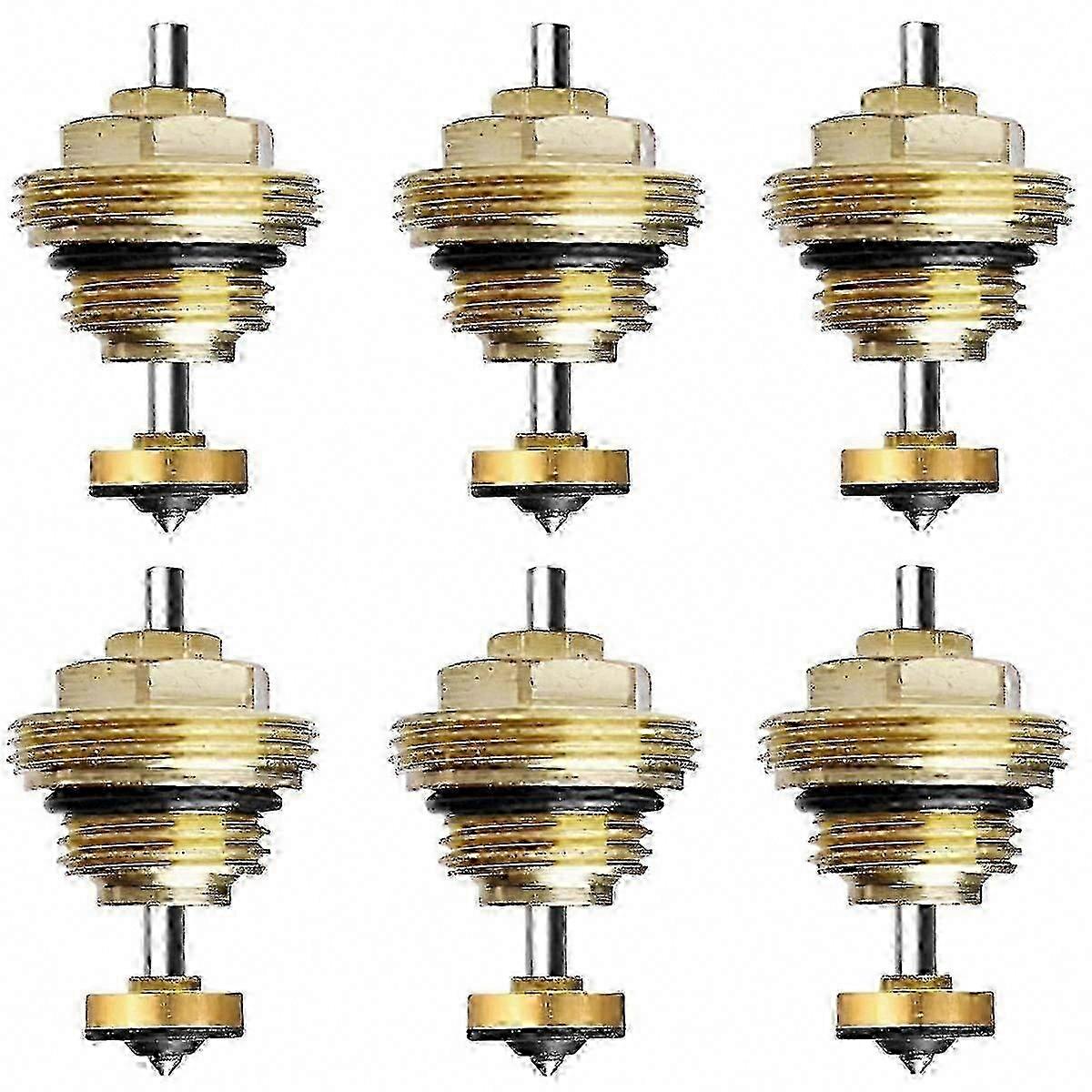 M30 X 1.5 Thermostatic Valve Core 6-Pack for Underfloor Heating System