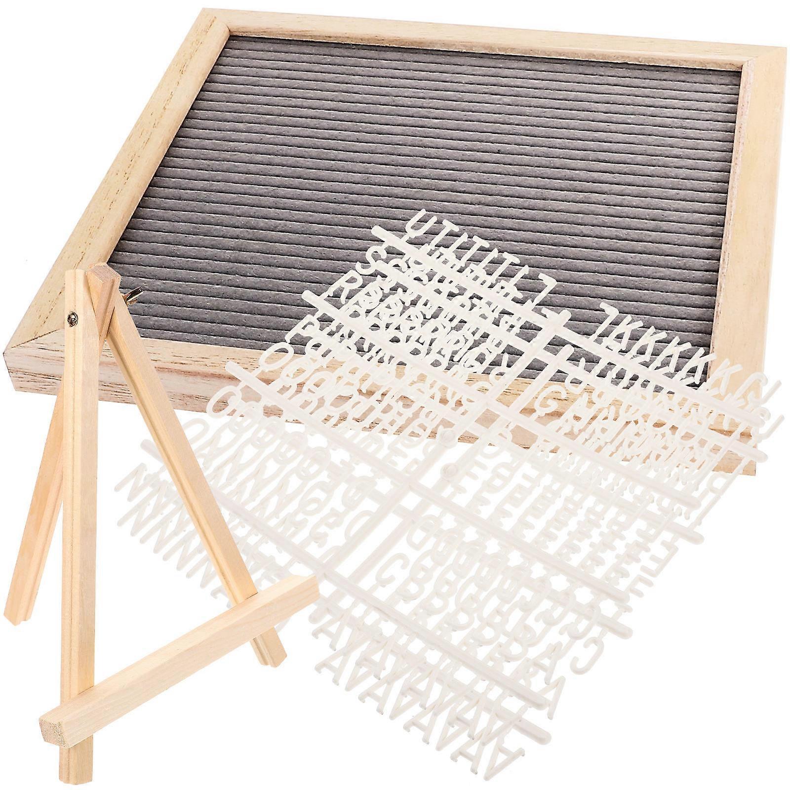 DIY Letter Board Felt Letter Board Function with Wood Frame 2Sets